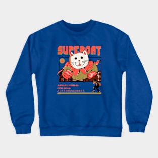 Supercat | Animal Heroes Crewneck Sweatshirt